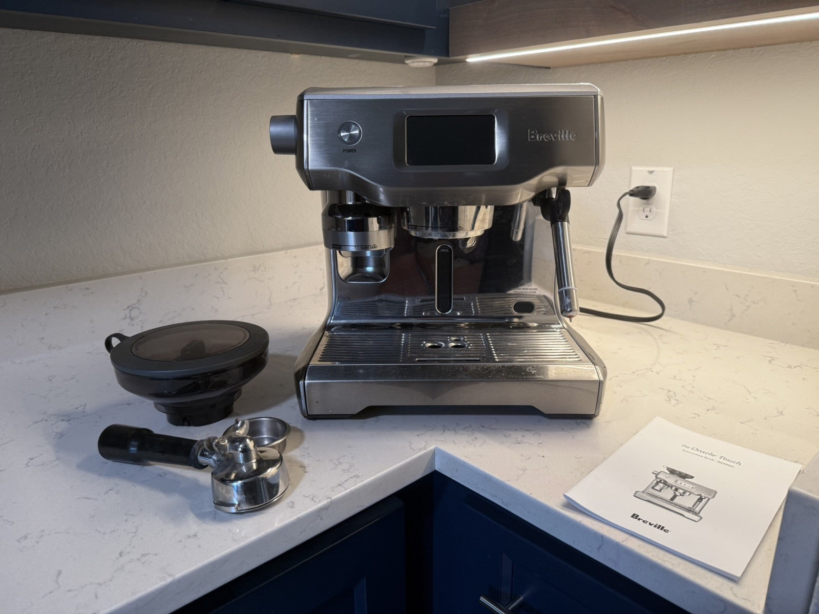 Breville Oracle Touch Espresso Coffee Machine, Stainless Steel