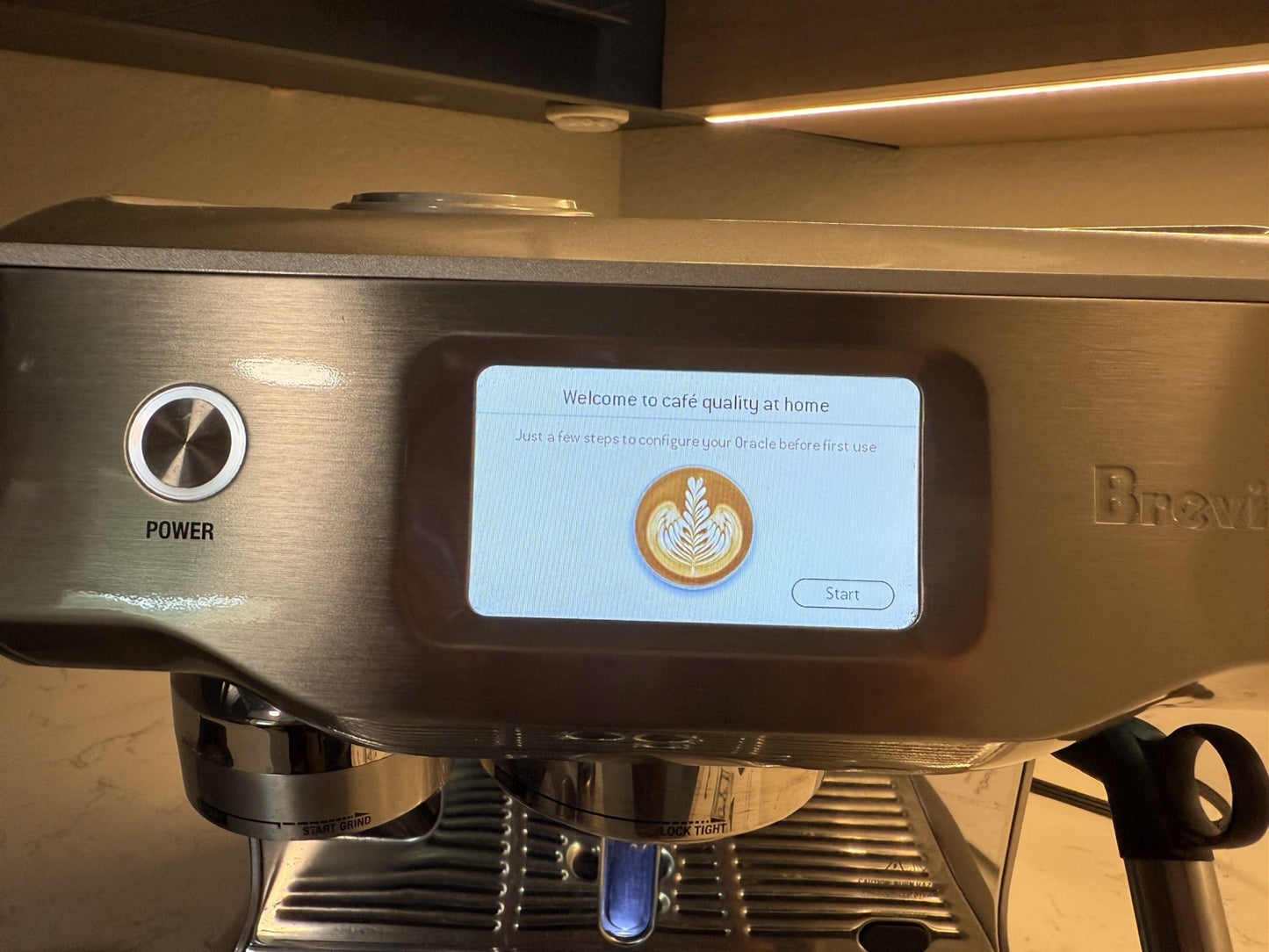 Breville Oracle Touch Espresso Coffee Machine, Stainless Steel